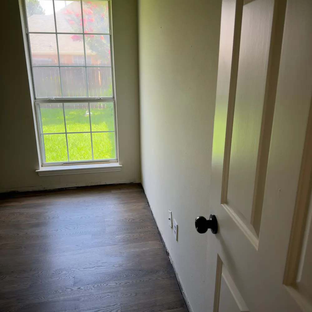 Finished detail from the interior room refresh documented by Chavanelle Built Co.